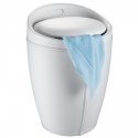 WENKO 21773100 laundry basket 20 L Round Acrylonitrile butadiene styrene (ABS), Polyester White WENKO 21773100 laundry basket 20 L Round Acrylonitrile butadiene styrene (ABS), Polyester White