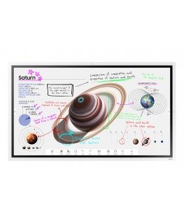 Samsung WM55B interactive whiteboard 139.7 cm (55") 3840 x 2160 pixels Touchscreen Grey, White