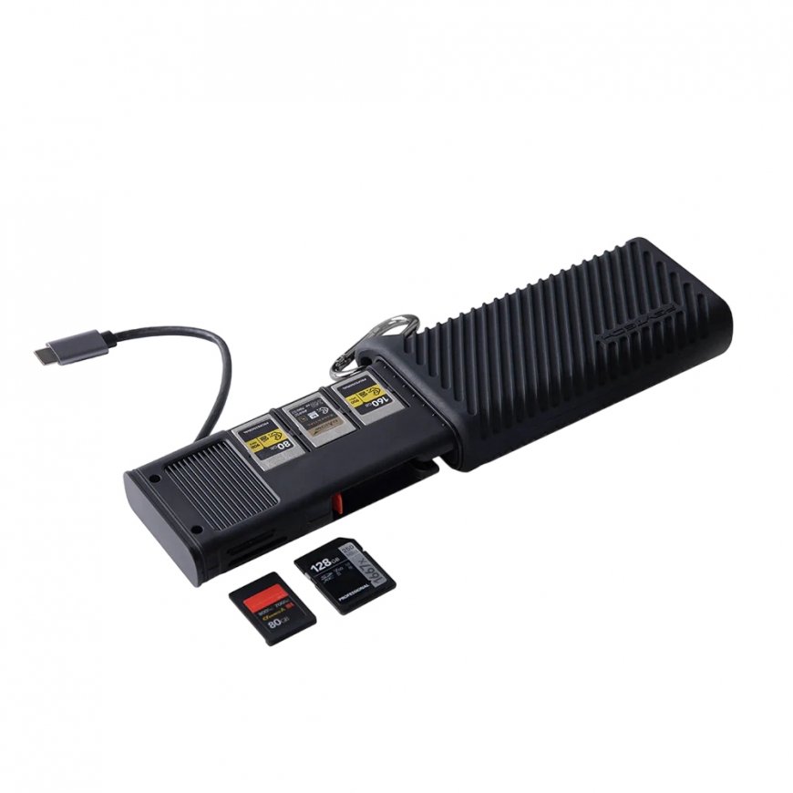 PGYTECH P-GM-164 kortelių skaitytuvas USB 3.2 Gen 2 (3.1 Gen 2) Type-C Juoda – 2