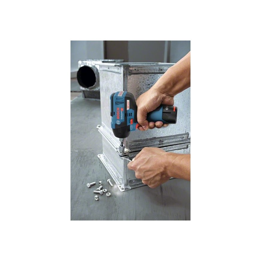 Bosch GDS 12V-115 Professional 2600 RPM Must, Sinine, Punane – 2