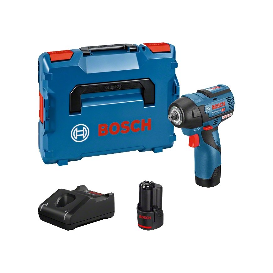 Bosch GDS 12V-115 Professional 2600 RPM Must, Sinine, Punane – 4