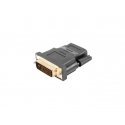 Lanberg AD-0010-BK kaabli soomuutja HDMI DVI-D Must
