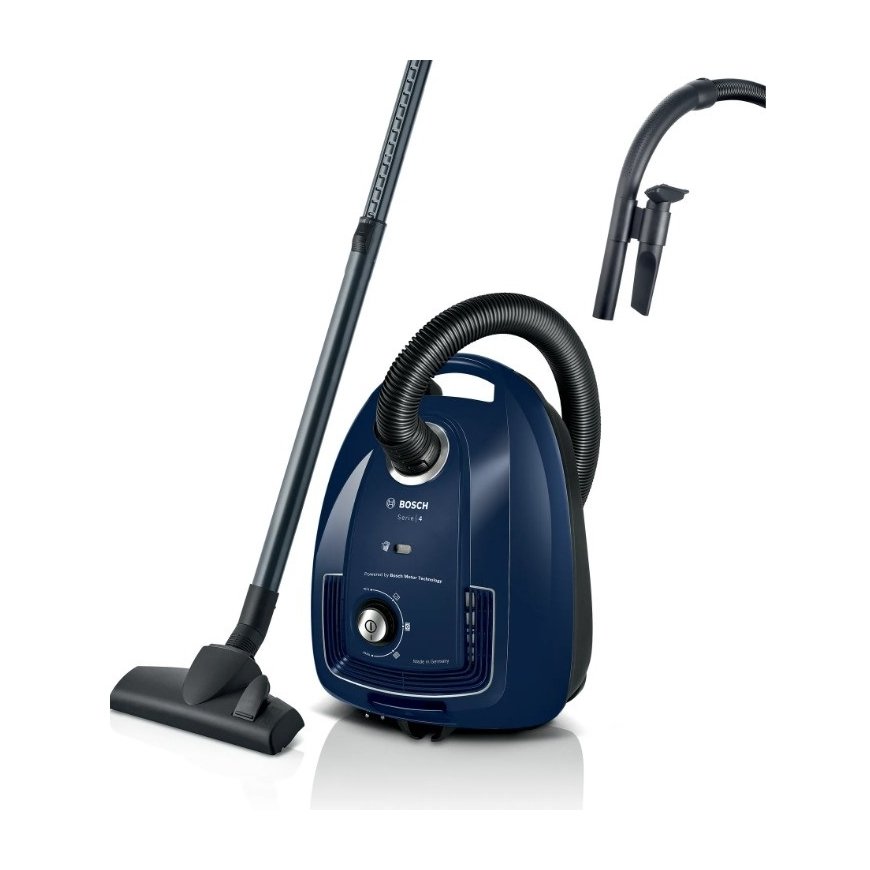 Bosch Serie 4 BGD38BU2 imuri 4 L Tynnyri-imuri Kuiva 600 W Pölypussi