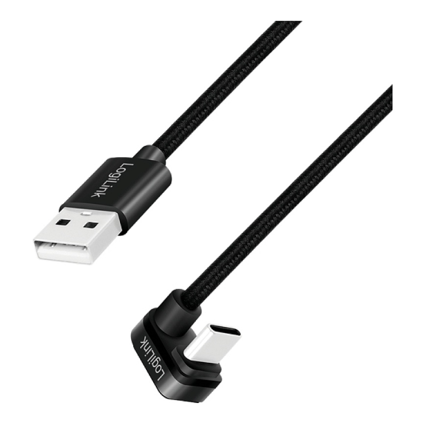 LogiLink CU0195 USB-kaabel USB 2.0 3 m USB A USB C Must