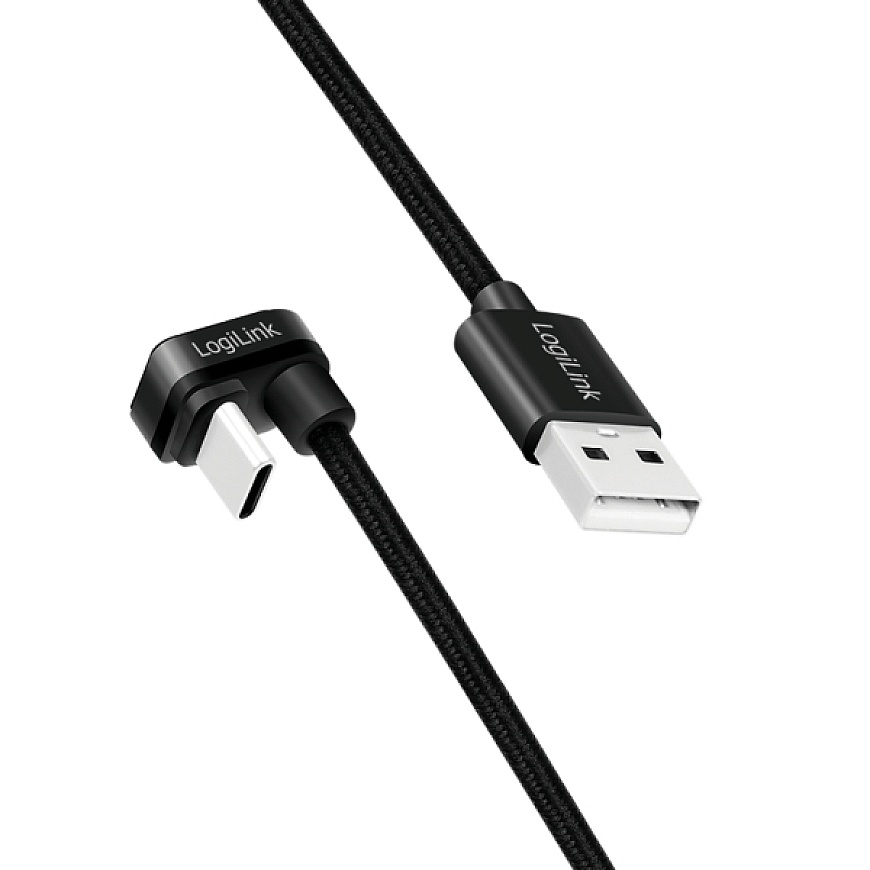 LogiLink CU0195 USB cable USB 2.0 3 m USB A USB C Black – 3