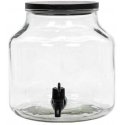 Home Styling Collection Stiklainis su čiaupu stiklinis su dangteliu su pušies mediena, 5,2 l Home Styling Collection Stiklainis su čiaupu stiklinis su dangteliu su pušies mediena, 5,2 l