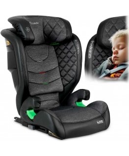 Turvaistuin Nukido Louis musta-harmaa 15-36 kg ISOFIX