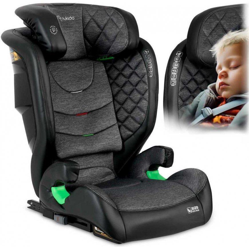 Nukido Car seat Nukido Louis black-gray