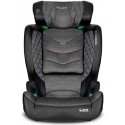 Turvaistuin Nukido Louis musta-harmaa 15-36 kg ISOFIX