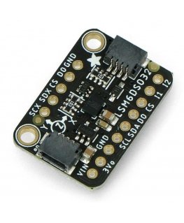 LSM6DSO32 6DoF IMU, 3-akselinen kiihtyvyysanturi ja gyroskooppi, Adafruit 4692