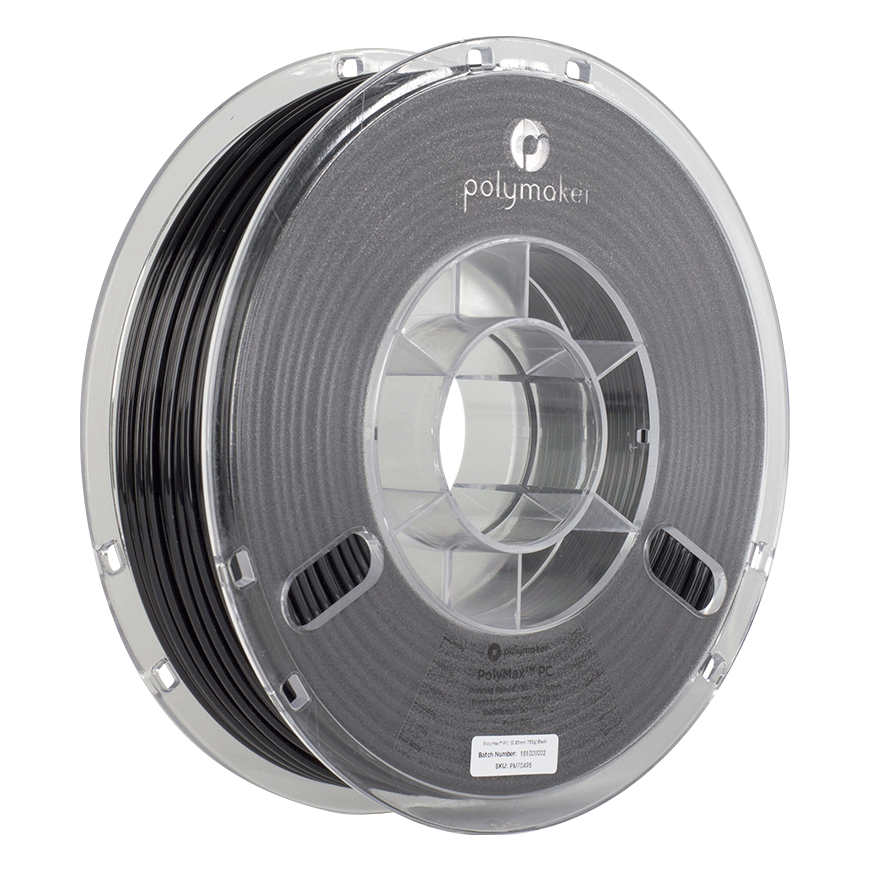 Polymaker PolyMax Tough PC - 0.75kg - 1.75mm - Juodas – 4