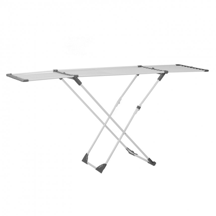 Massido Clothes dryer with wheels, telescopic Ursula, 20 meters – 3