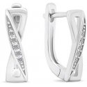 Brilio Silver Kauniit hopeiset korvakorut zirkoneilla EA462W Brilio Silver Kauniit hopeiset korvakorut zirkoneilla EA462W