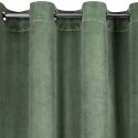 Eurofirany Curtains 140x250 Rosa mint dark velor ready for eyelets D91 Eurofirany Curtains 140x250 Rosa mint dark velor ready for eyelets D91