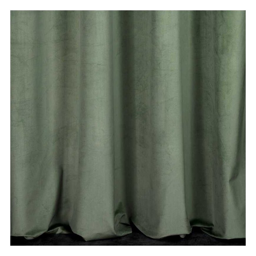 Eurofirany Curtains 140x250 Rosa mint dark velor ready for eyelets D91 – 5