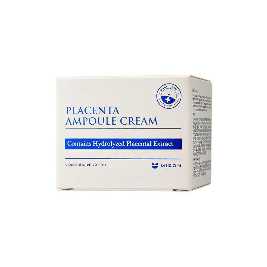 Mizon Placenta Ampoule Creamy Facial Cream, with placenta, 50 ml – 4