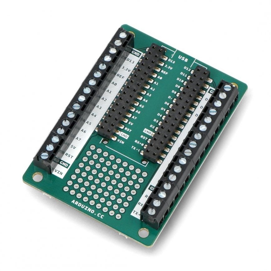 Arduino Nano Screw Terminal Adapter -