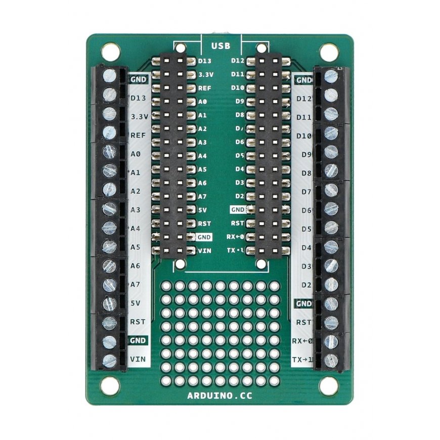 Nano varžtinių gnybtų adapteris - varžtinės jungtys - Arduino Nano priedėlis - Arduino ASX00037 – 3