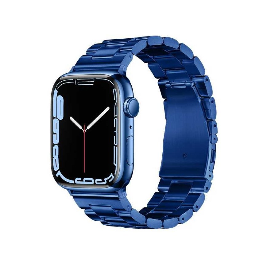 ForCell FORCELL F-DESIGN FA10 strap for APPLE watch 42 / 44 / 45 / 49 mm blue