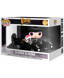 Funko POP -hahmo Rides Deluxe Elvira Mistress of the Dark Elvira & Gonk