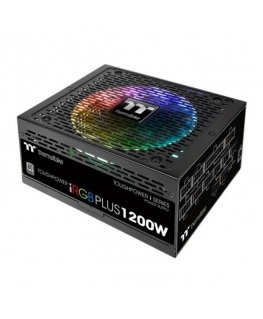 Thermaltake Toughpower iRGB PLUS barošanas avotu vienība 1200 W 24-pin ATX Melns