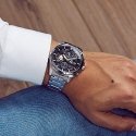 Miesten kello Casio EFR-556D-1AVUEF Musta hopea Miesten kello Casio EFR-556D-1AVUEF Musta hopea