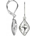 Levien Dazzling Lemon Crystal Earrings Levien Dazzling Lemon Crystal Earrings