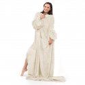 DecoKing Lazy throw, beige, 150 cm x 180 cm DecoKing Lazy throw, beige, 150 cm x 180 cm