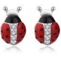 Moiss Playful Silver Stud Earrings Ladybugs E0000672 Moiss Playful Silver Stud Earrings Ladybugs E0000672
