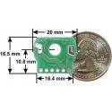 Magnetic encoder set for 20D mm metal motors, 20 CPR, 2.7-18V, x2, Pololu 3499 Magnetic encoder set for 20D mm metal motors, 20 CPR, 2.7-18V, x2, Pololu 3499