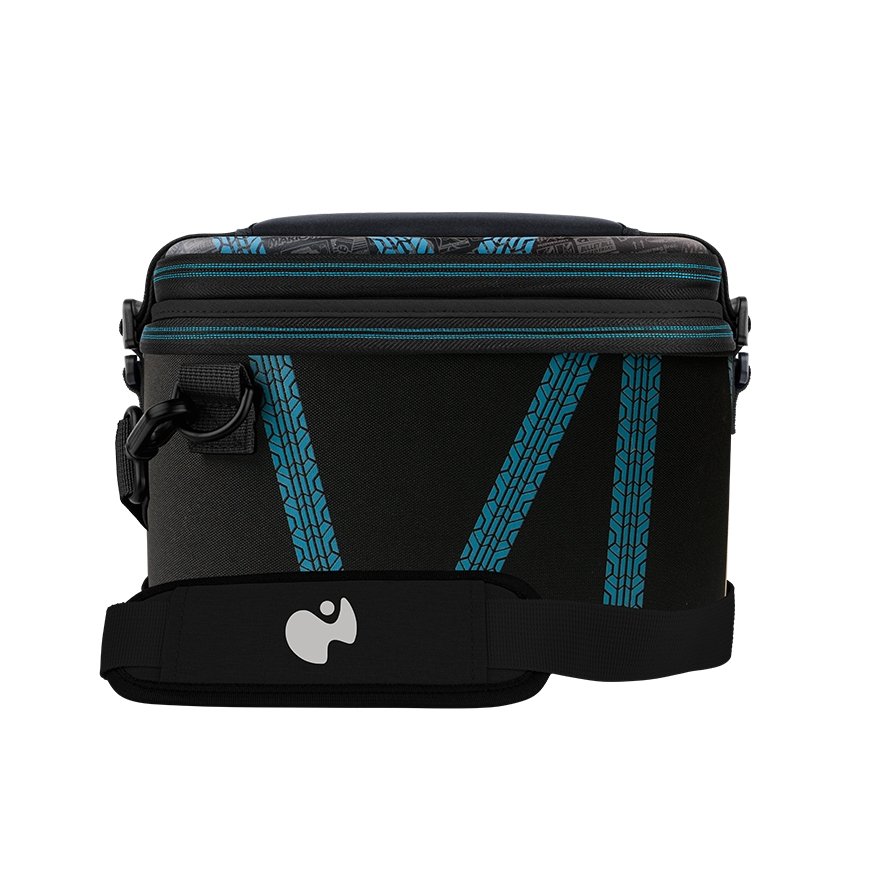 PDP Overnight Hardshell case -kotelo Nintendo musta, Sininen – 2