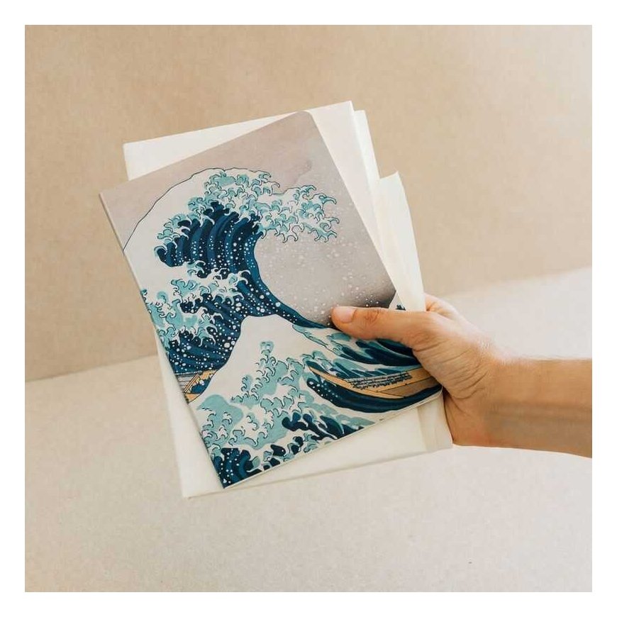 ERIK The Great Wave of Kanagawa Hokusai pack 3 A5 notebooks – 3