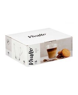 Fissman Stiklinių stiklinių rinkinys 60ml / 6vnt (stiklas)