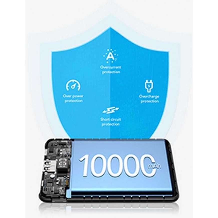 Išorinė baterija POWER BANK VEGER S11 10000mAh (Type-C MicroUSB 22.5W) juoda – 3
