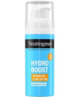 Neutrogena Hydro Boost drėkinamasis veido skystis SPF50 50ml