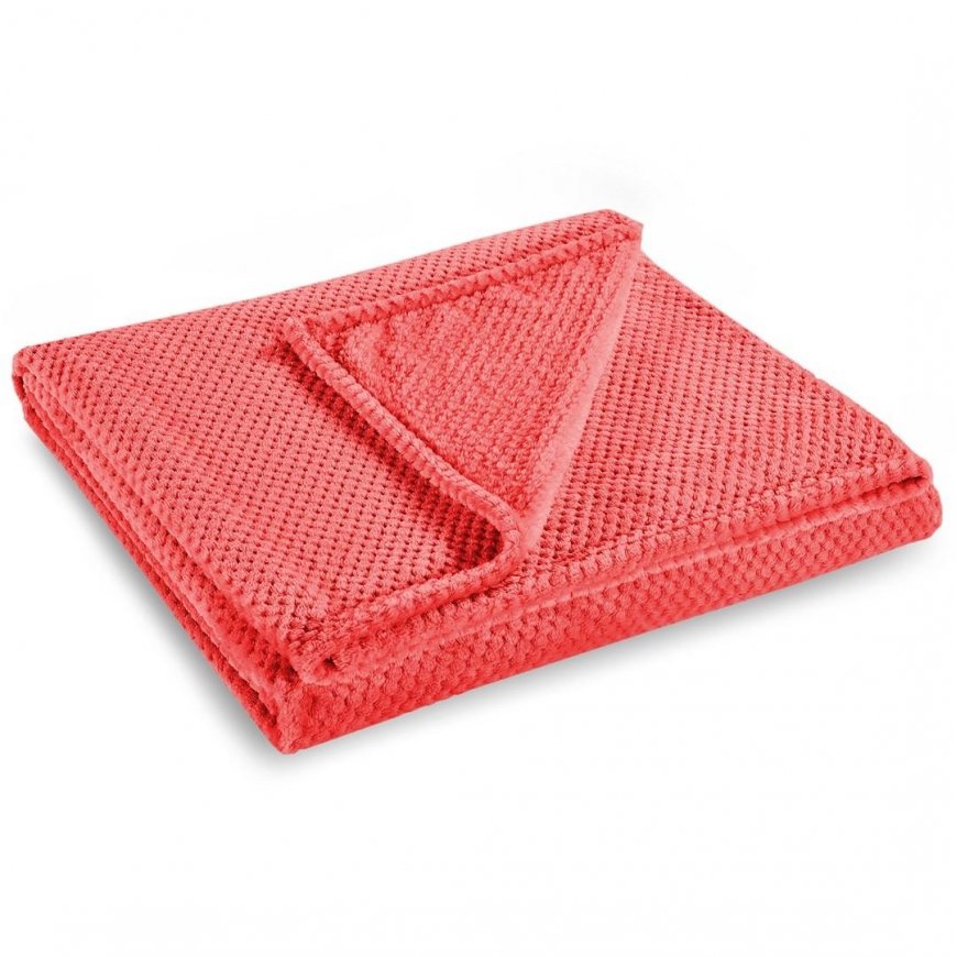 Plaid DecoKing Henry, red, 220 cm x 240 cm – 5