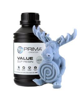 PrimaCreator Value UV/DLP Resin - 500ml - Light Grey