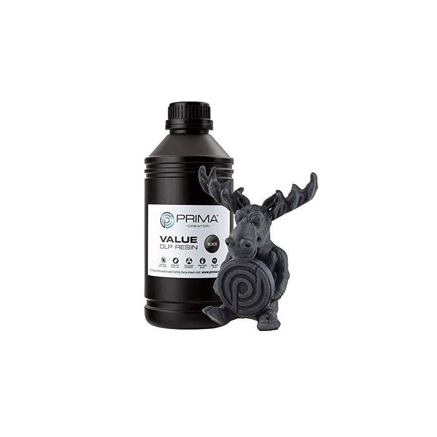 PrimaCreator Value UV/DLP Resin - 500ml - Light Grey – 4