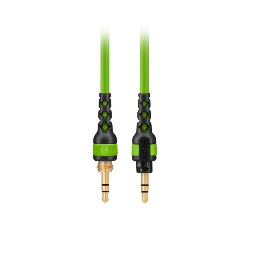 RØDE NTH-Cable24 green audio cable 2.4 m 3.5mm TRS – 2