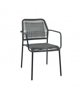 Doha anthracite PATIO string garden chair