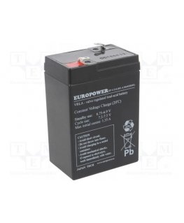 Europower Akumuliatorius EP 6V-4.5AH