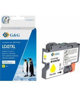 G&G Compatible Ink/Ink with LC-427XLY, NP-B-0427XLY, Yellow