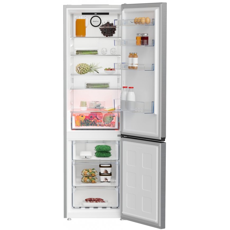 Beko B3RCNA404HXB külmik-sügavkülmik Eraldiseisev 355 l E Hõbe – 5