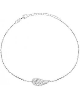Brilio Silver Brilio Silver Delicate silver angel wing bracelet BRC129W