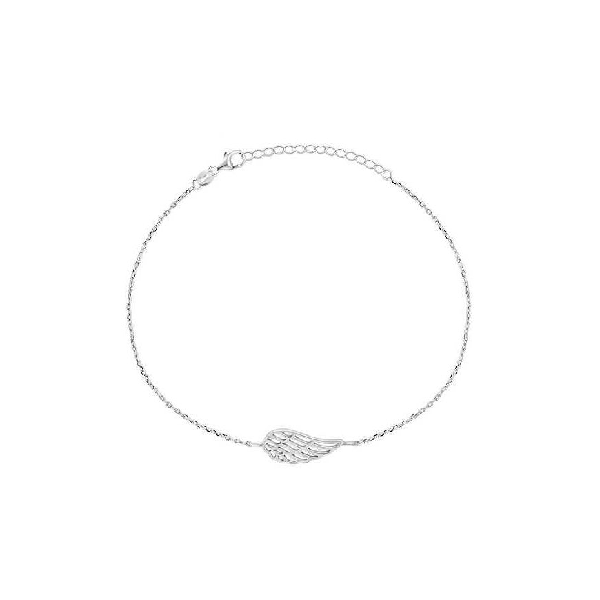 Brilio Silver Brilio Sidabrinis Delicate sidabrinis angelo sparno apyrankė BRC129W