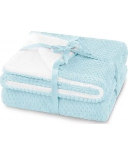 AmeliaHome Blanket SHLEEPY, 70X150 cm, color: blue