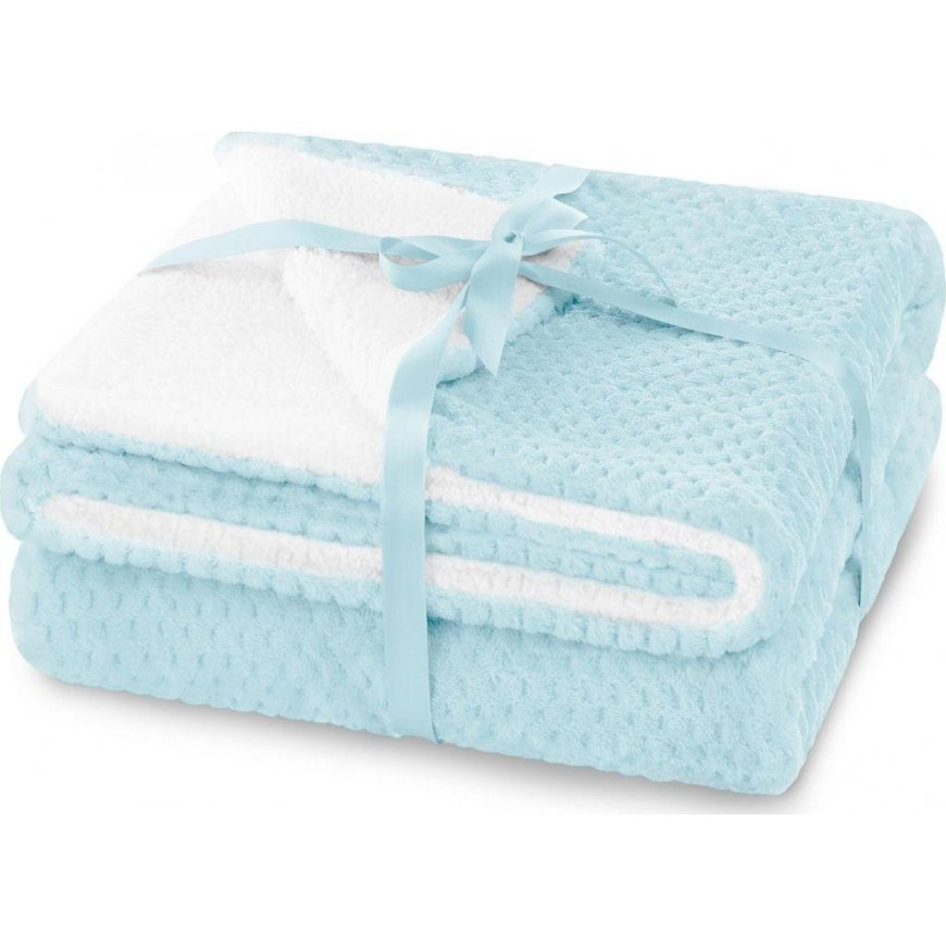 AmeliaHome Blanket SHLEEPY, 70X150 cm, color: blue