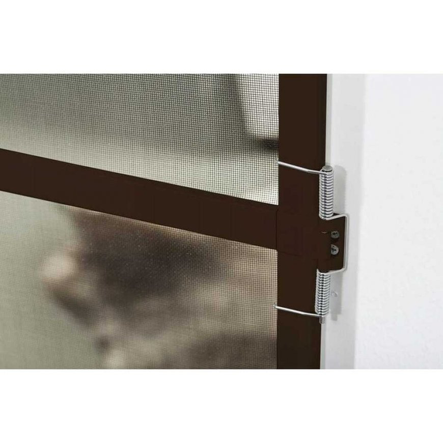 Easy Life Mako Hyttysverkkoovi ALU 100X215 BROWN BASIC PLUS – 2