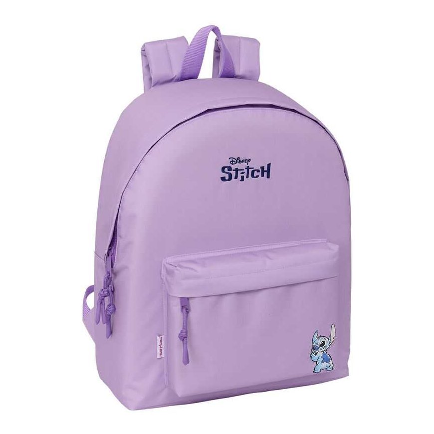 School bag Stitch Sweet Blue Lilac 33 x 42 x 15 cm