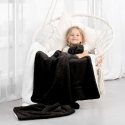 AmeliaHome Peitto SHLEEPY, 130X180 cm, väri: musta AmeliaHome Peitto SHLEEPY, 130X180 cm, väri: musta